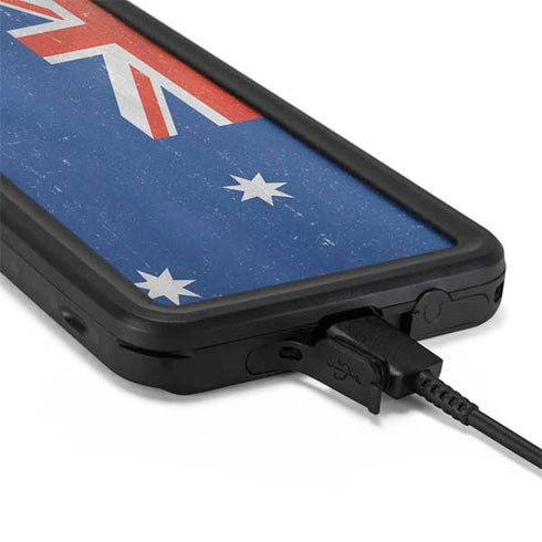 Australia Flag Distressed Galaxy S20 Waterproof Case